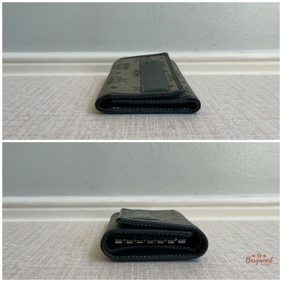 Authentic MCM Monogram 6 Key Holder Wallet - Picture 6 of 12